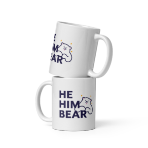 He Him Pronoun Mug