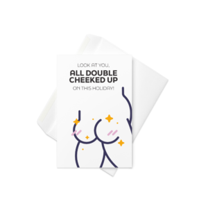 Booty Call: Checked Up Holiday Card